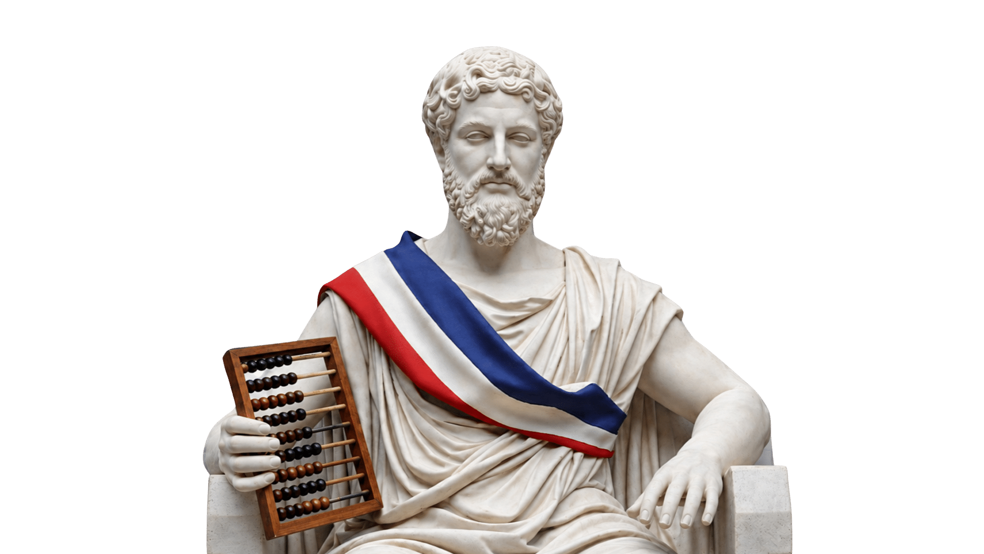 Statut d'élu avec écharpe tricolore utilisant un smartphone illustrant la communication numérique du mandat